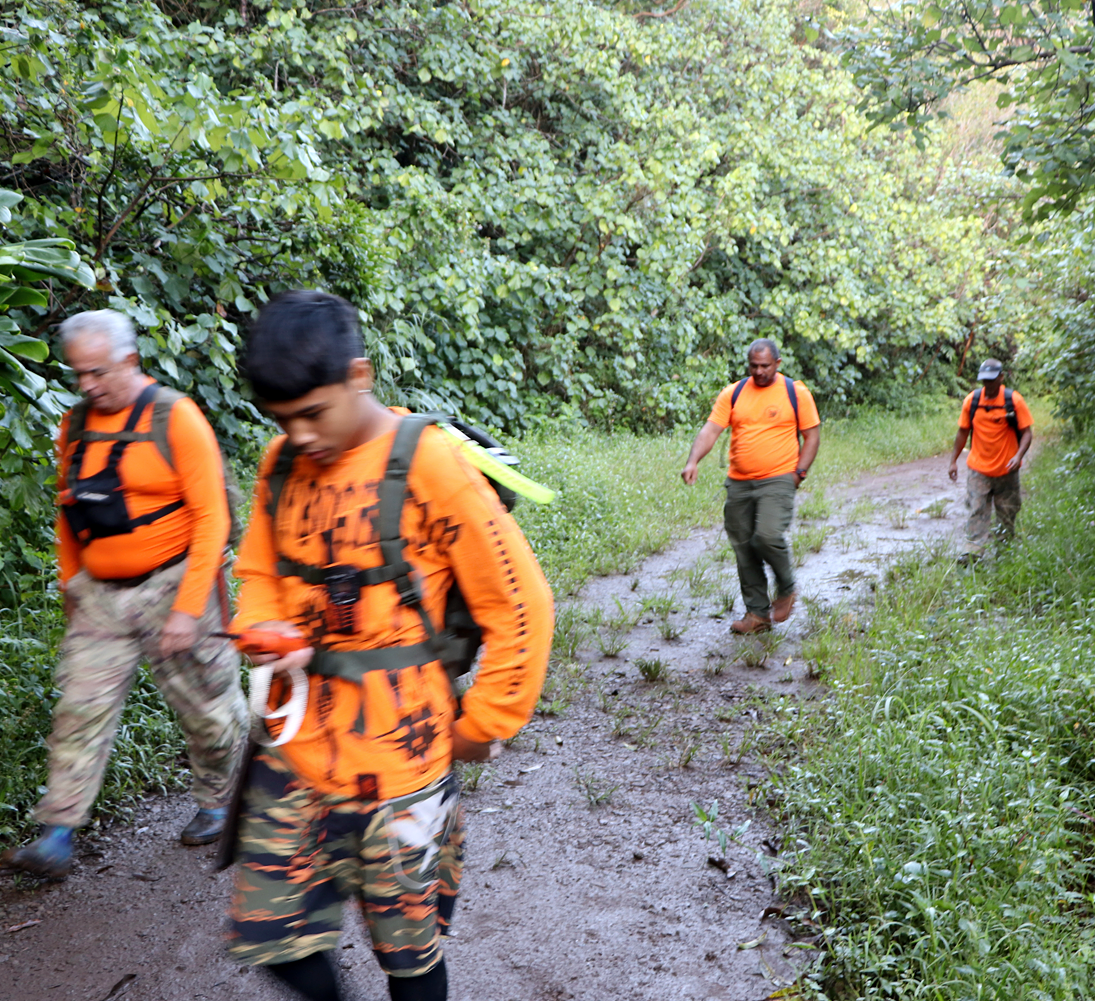 Layer 5 Hunters in Orange