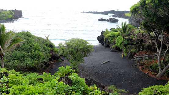 Click to see the Waiʻānapanapa State Park homepage.