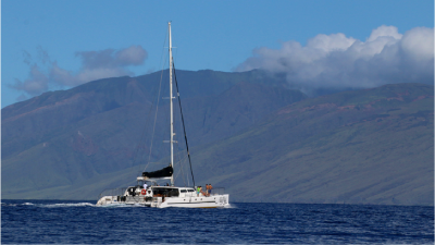 Click the catamaran image to learn more about Boating in Hawaiʻi.
